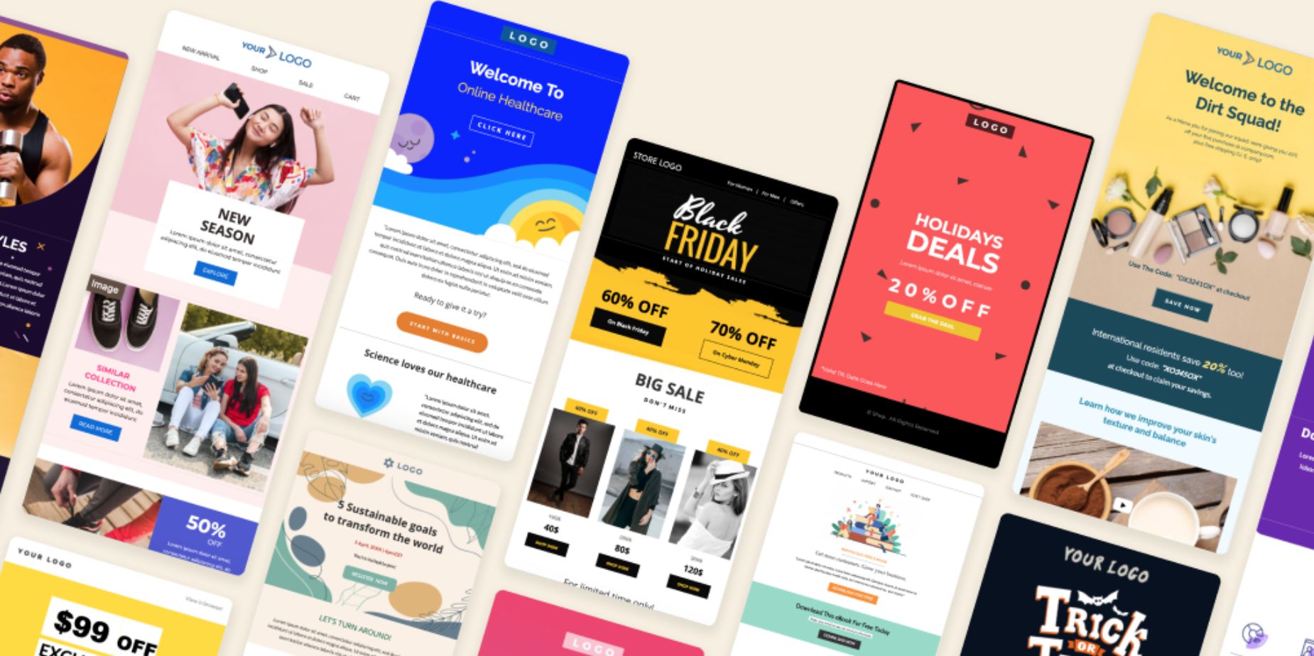 Beautiful Templates & A Powerful Editor