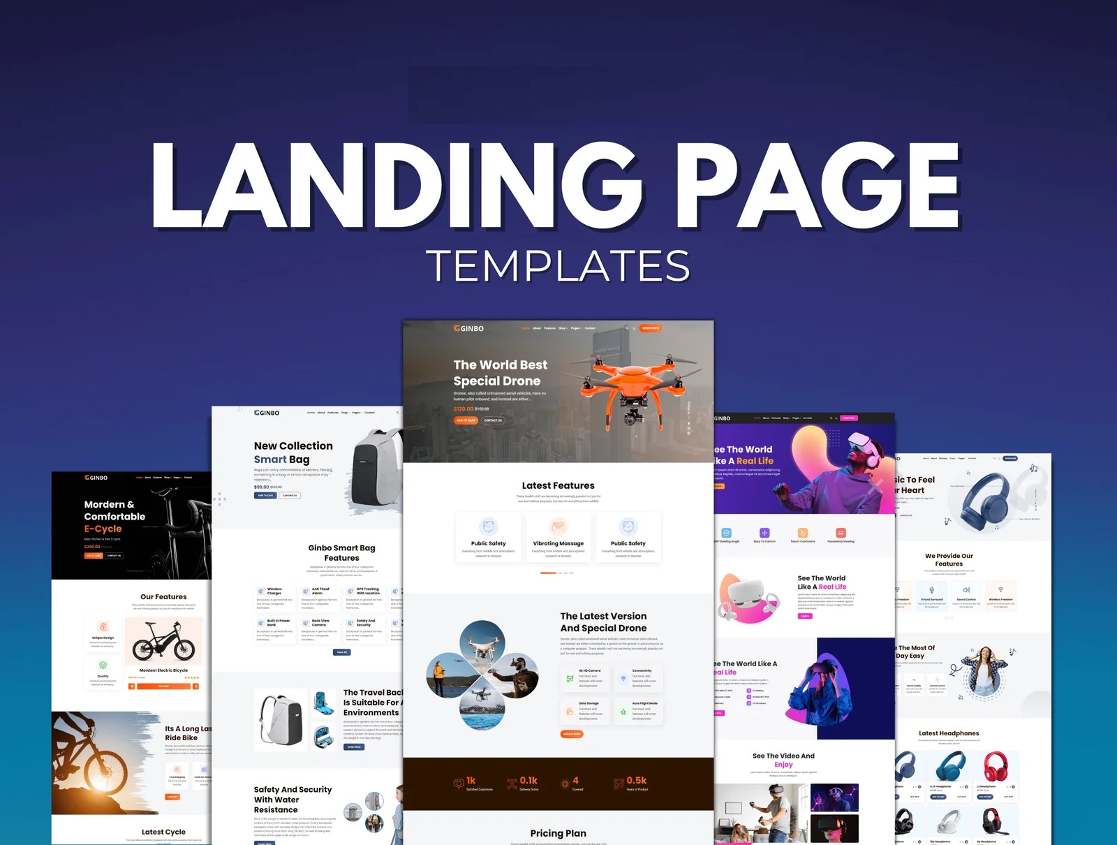 Beautiful Templates & A Powerful Editor